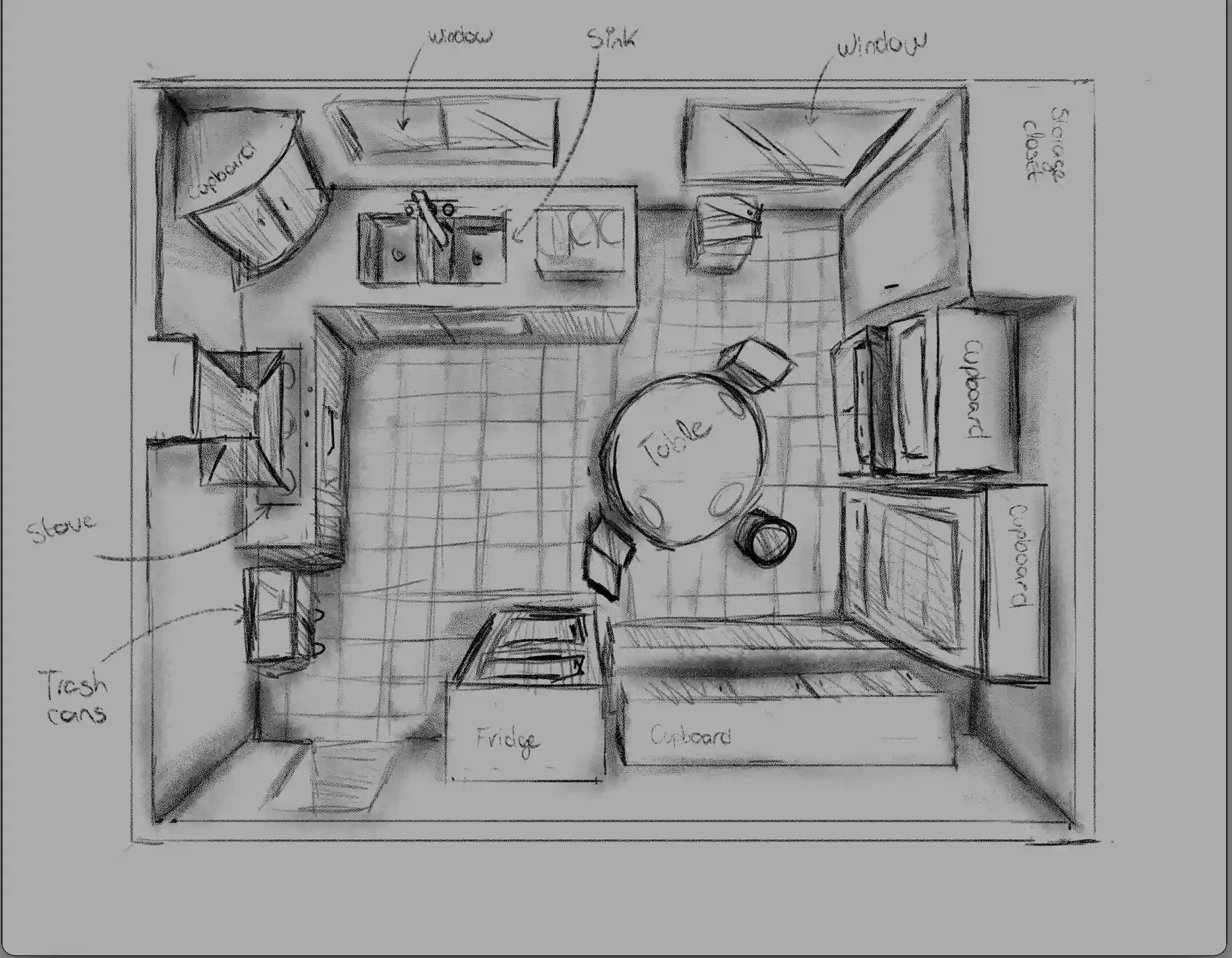 Layout Sketch_ Thesis Film Kit & Bean